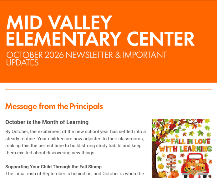 Parent Newsletter